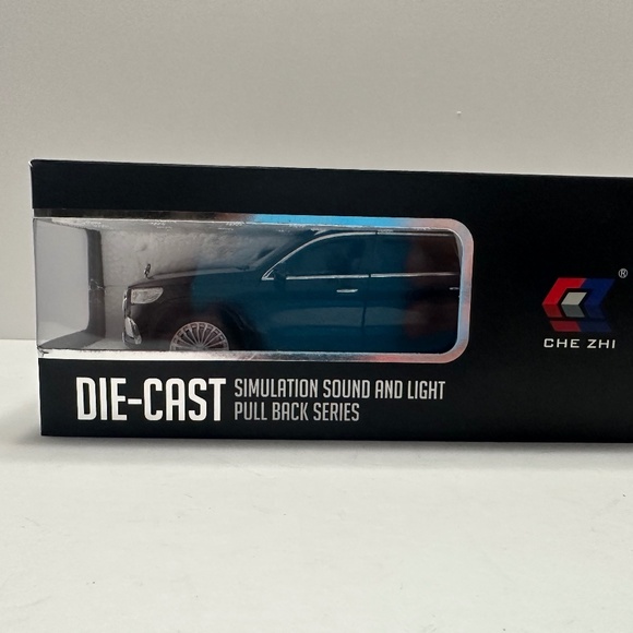 COPY - 1:24 Maybach GLS-Class GLS600 Diecast LED HEADLIGHT TAIL LIGHT Black - Picture 2 of 13